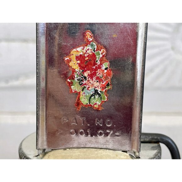 Vintage 1930s Nut/Spice Chopper Glass Jar Metal Farmhouse Decor - Picture 7 of 14